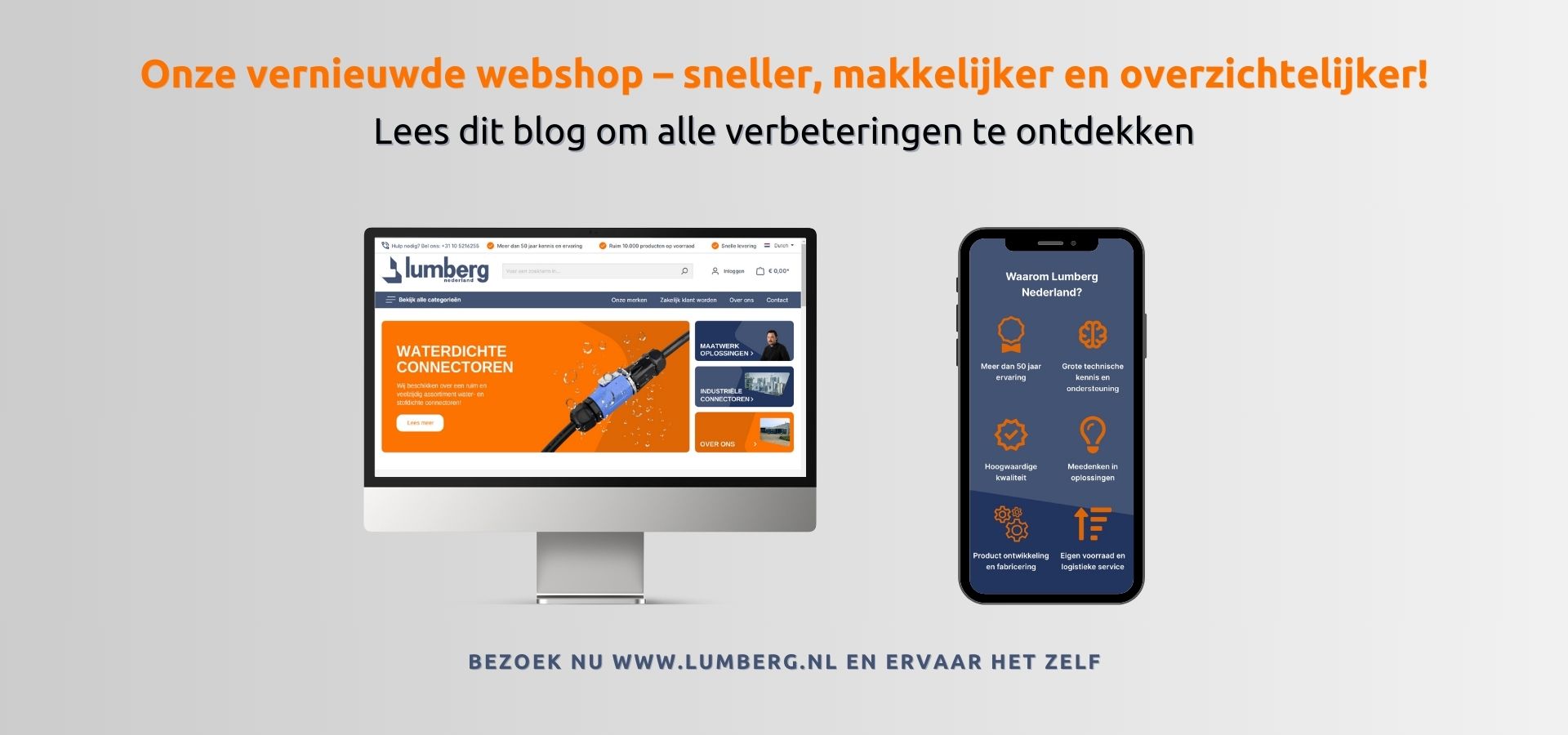 Lumberg vernieuwde webshop Lumberg vernieuwde webshop